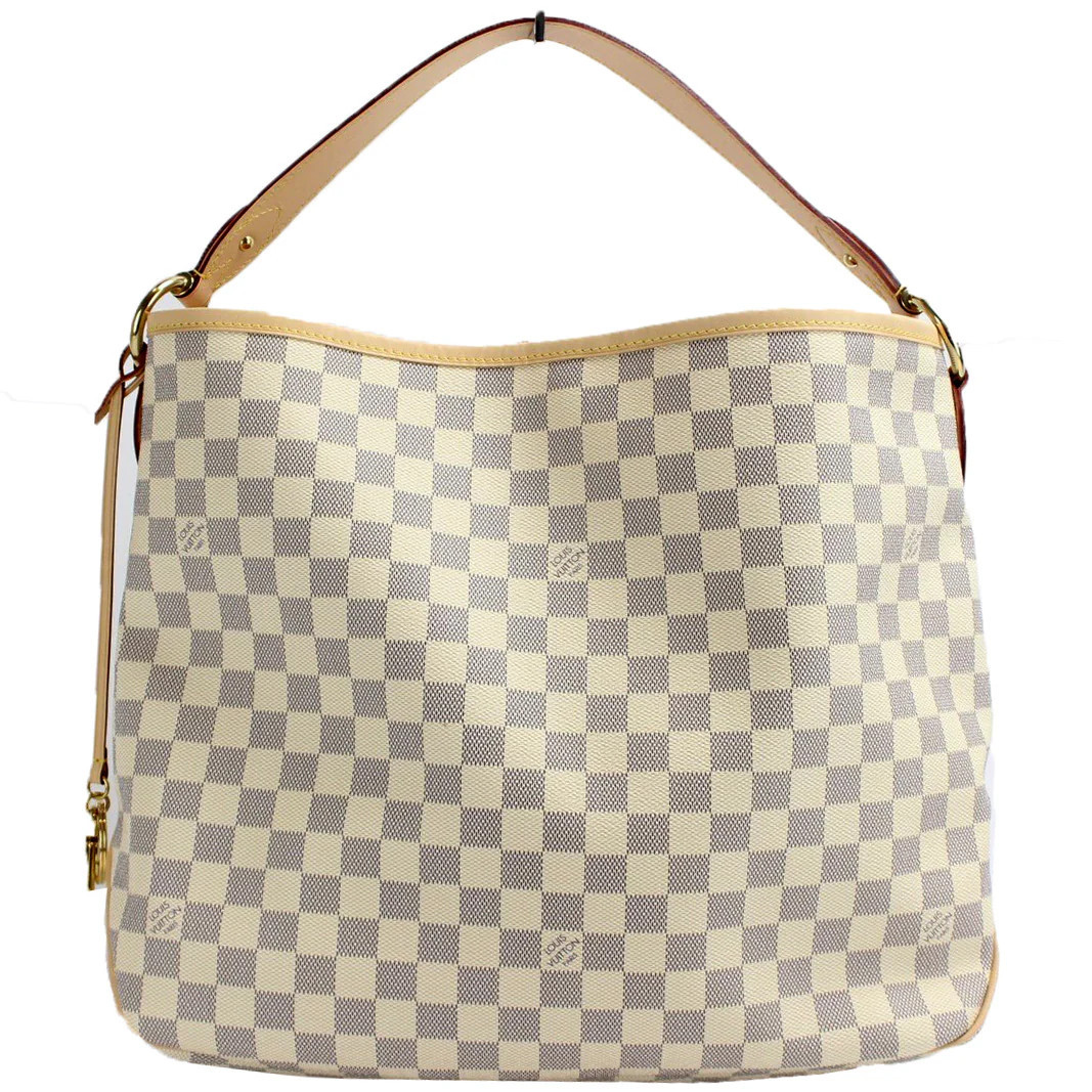 Delightful MM Damier Azur (ATX) | Keeks Designer Handbags