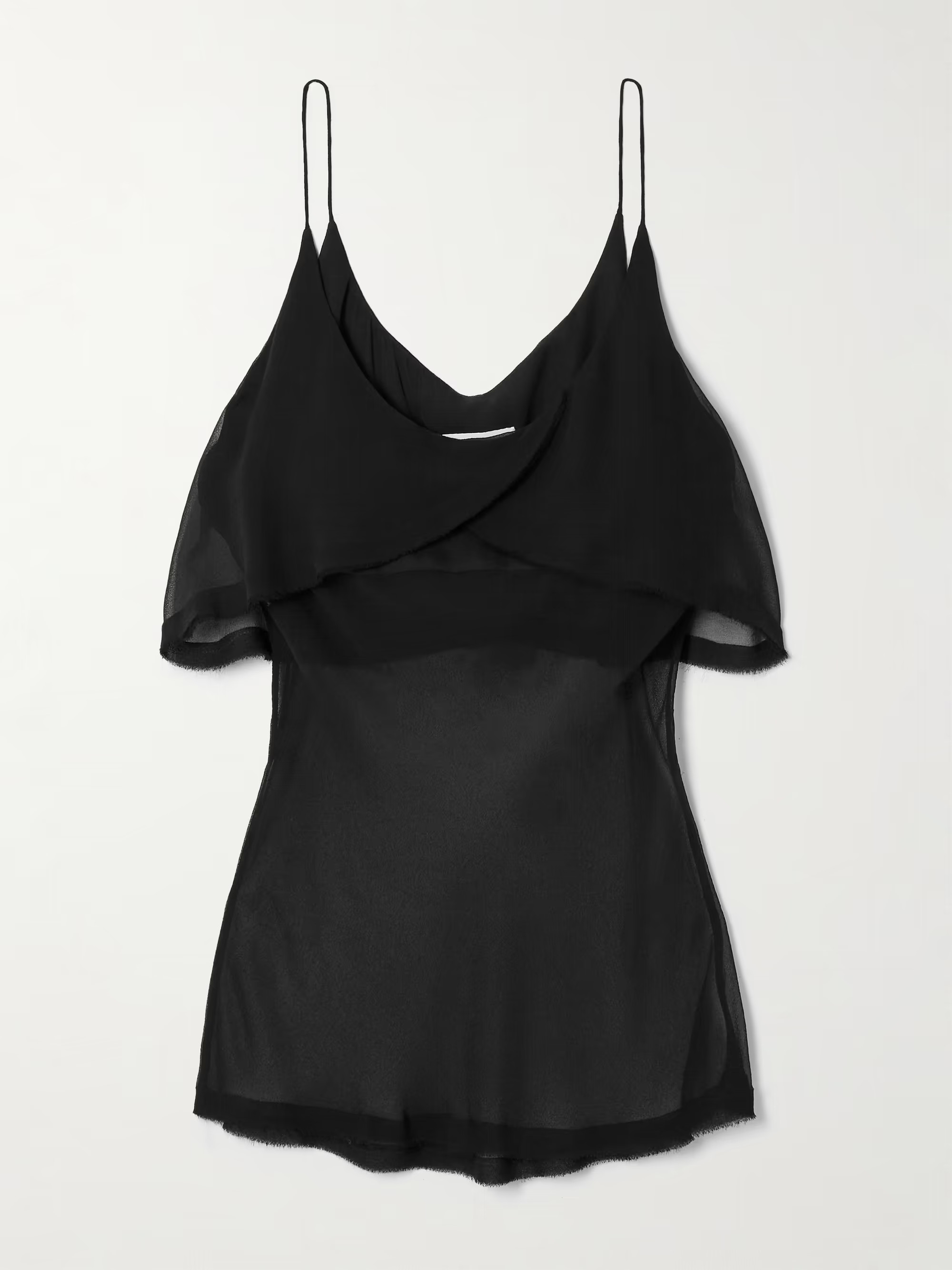 Vestila draped silk-georgette camisole | NET-A-PORTER (UK & EU)