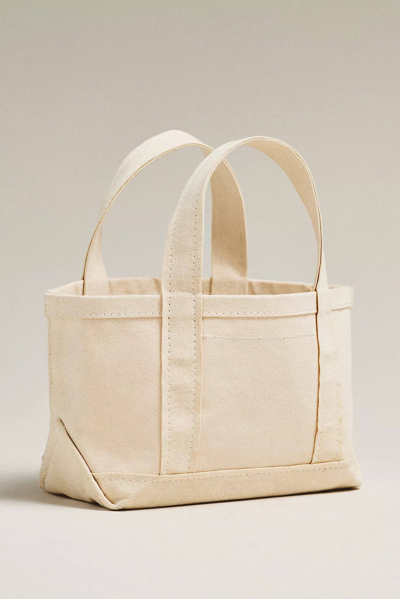 The Hartley Monogram Mini Canvas Tote by Maeve | Anthropologie (US)