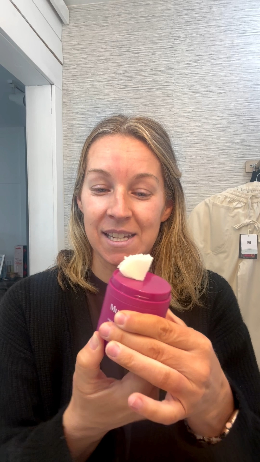 Mess-free, balm-to-oil cleanser removes over 99% of SPF + long-wear makeup, cleans deep, and replenishes your barrier—no second cleanse needed. 

Easily rinses off and wraps skin in a breathable veil of hydration for comfortable skin that's never tight or dry 
Clinically proven to improve your skin barrier, replenishing and strengthening with continued use*
Ophthalmologist tested + gentle enough for use over closed eyes—no waxy residue or cloudy, stinging eyes
Twist-up grinder dispenses with zero mess and zero waste. Travel friendly. 

It is formulated without parabens, sulfates, phthalates, and mineral oil. However, it does contain fragrance and lemon peel oil  

#LTKselfcare #LTKBeauty #LTKOver40