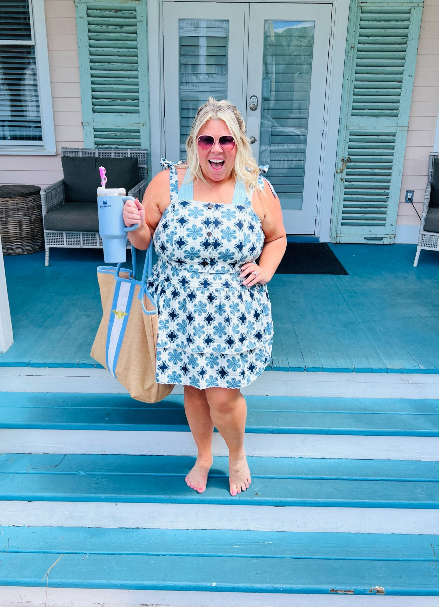 Beach day to wash all my blues away! 

#LTKunder50 #LTKtravel #LTKcurves