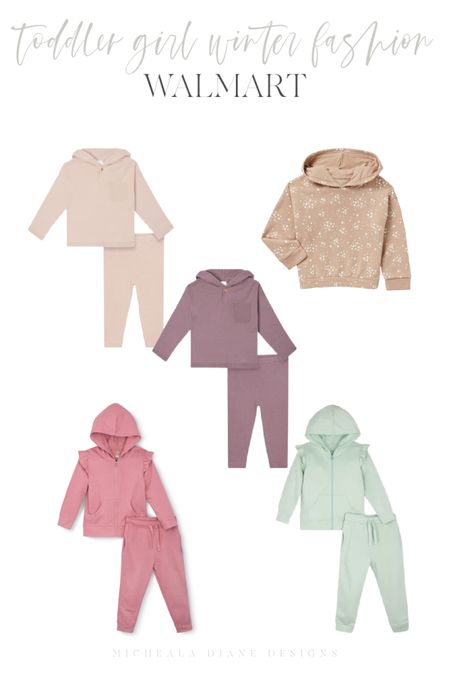 Toddler girl winter fashion finds from @walmartfashion. Toddler girl winter clothes, toddler girl matching sets.  #walmartpartner #walmartfashion

#LTKSeasonal #LTKunder50 #LTKfamily