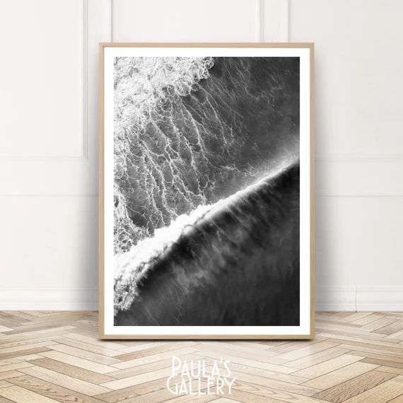 Ocean Photography Ocean Art Wave Print Printable Surf Wall | Etsy | Etsy (US)