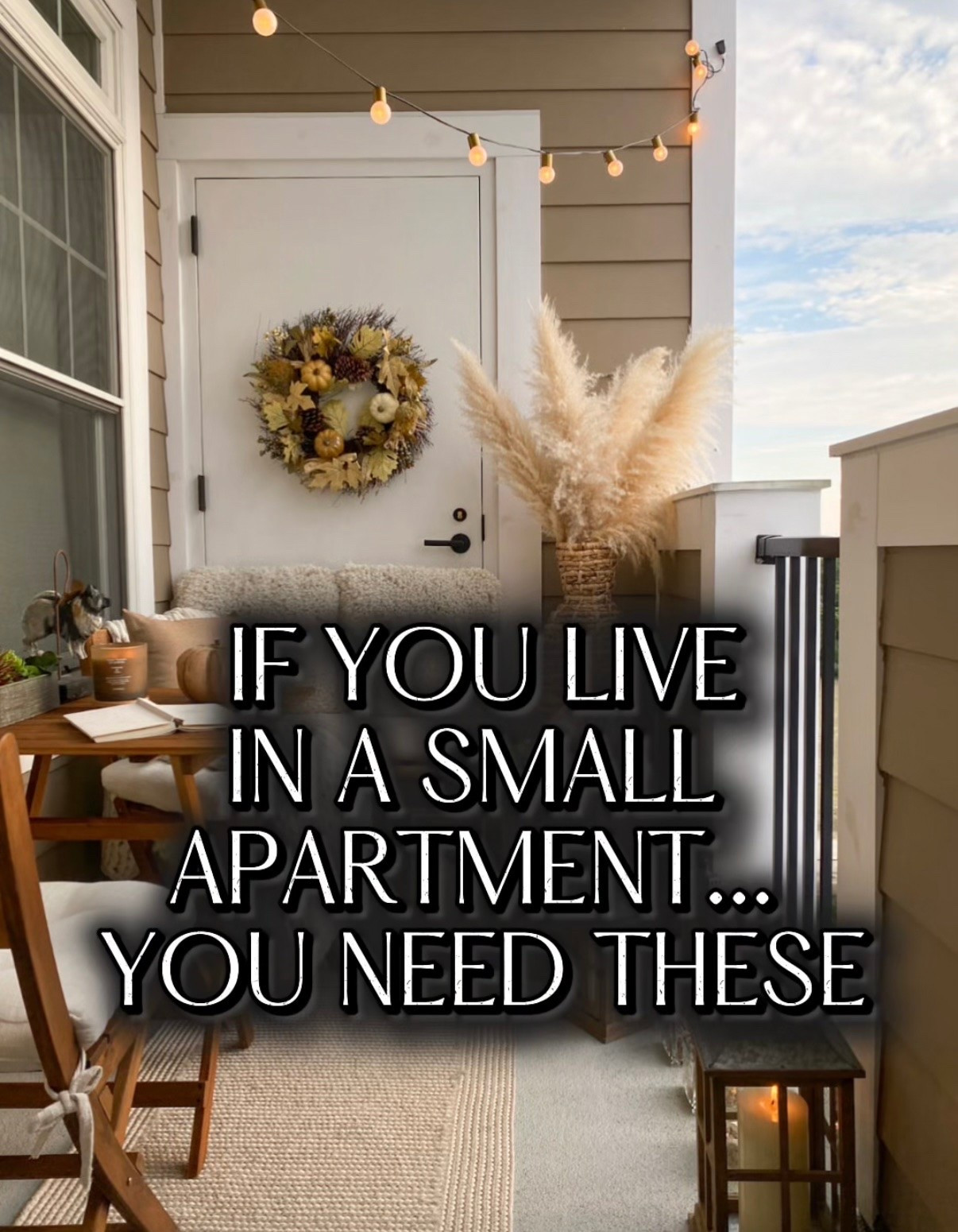 If you live in a small apartment…you need these