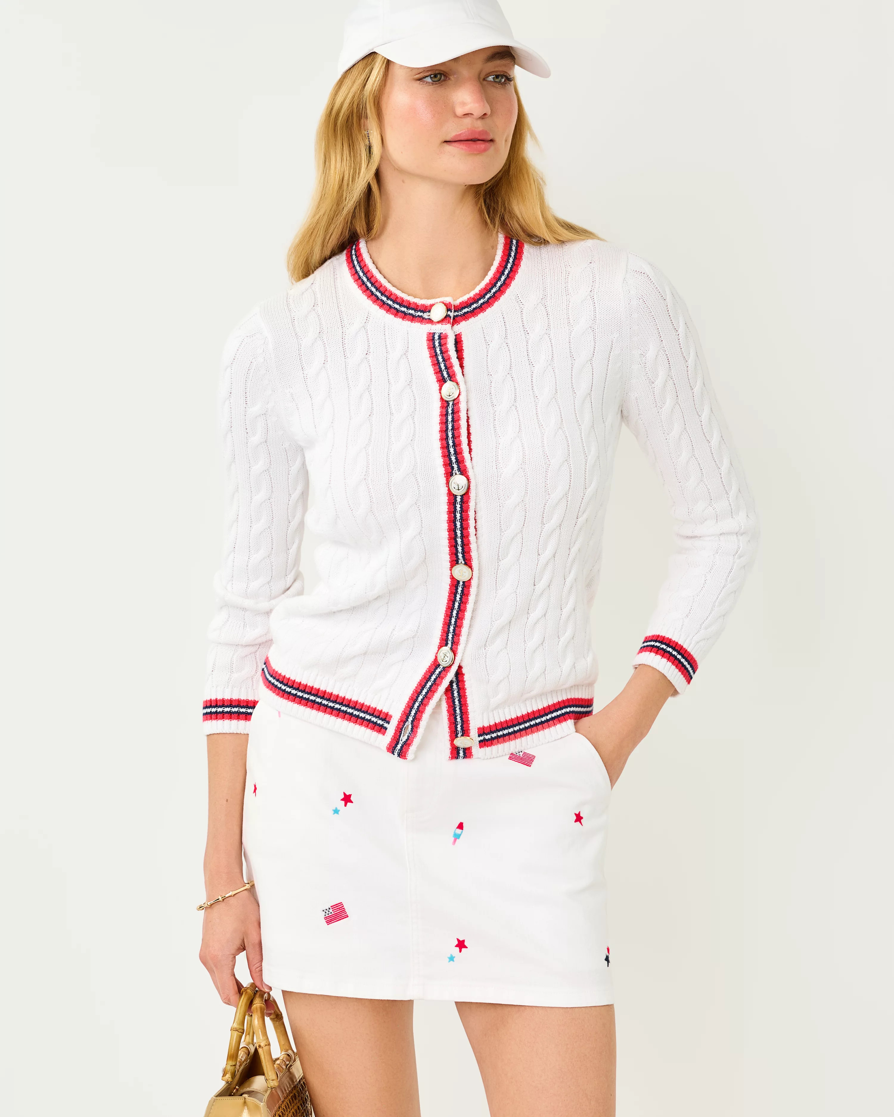 Colette Denim Skort | Lilly Pulitzer