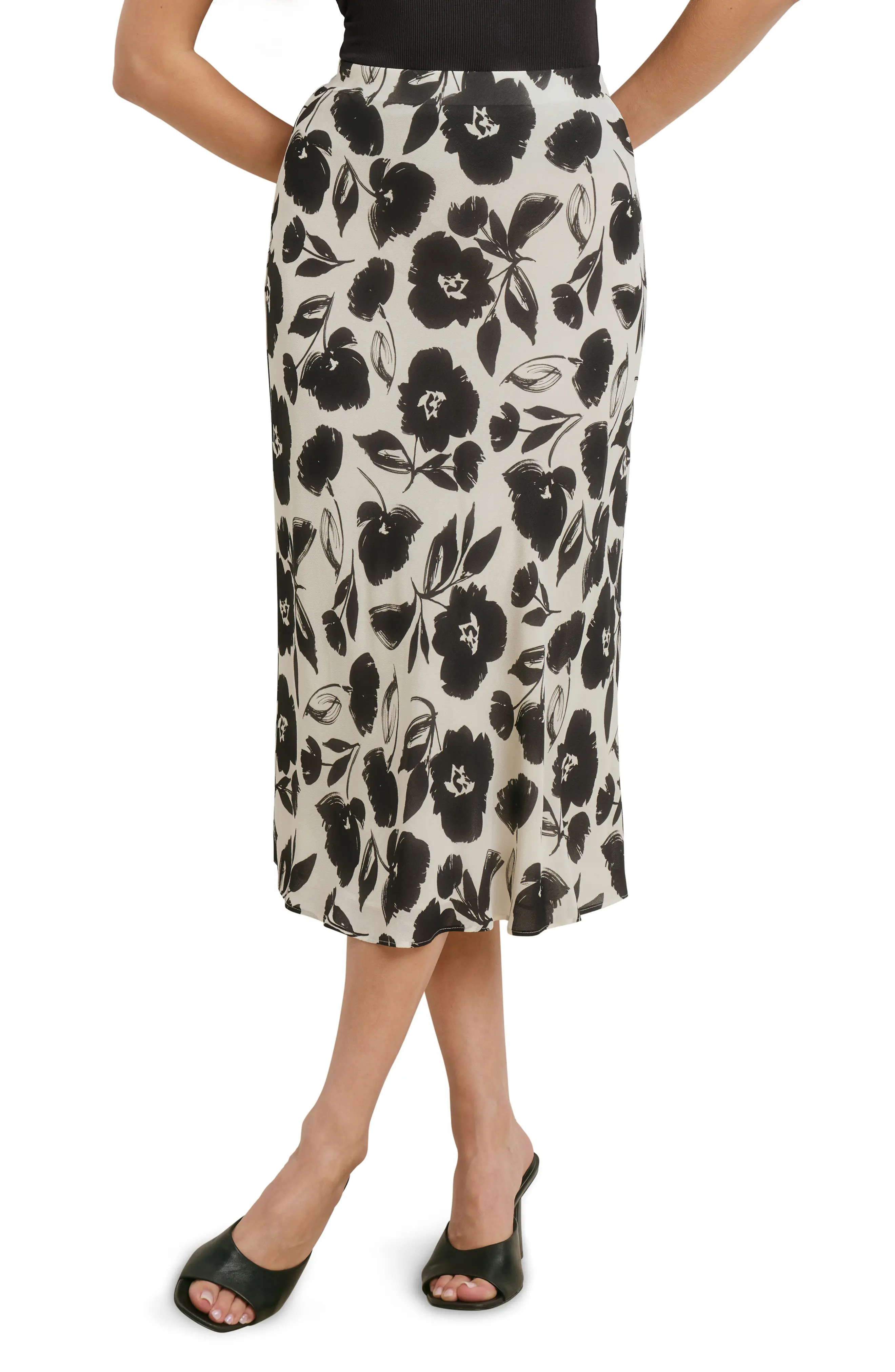 The Jojo Floral Midi Skirt (Women) | Nordstrom | Nordstrom