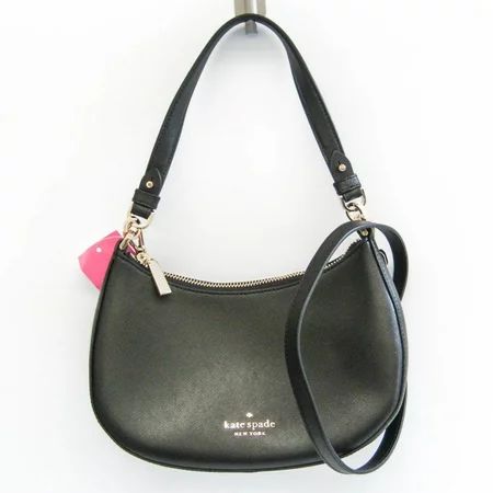 Used Kate Spade STACI Crossbody K6043 Women s Leather Handbag Shoulder Bag Black | Walmart (US)