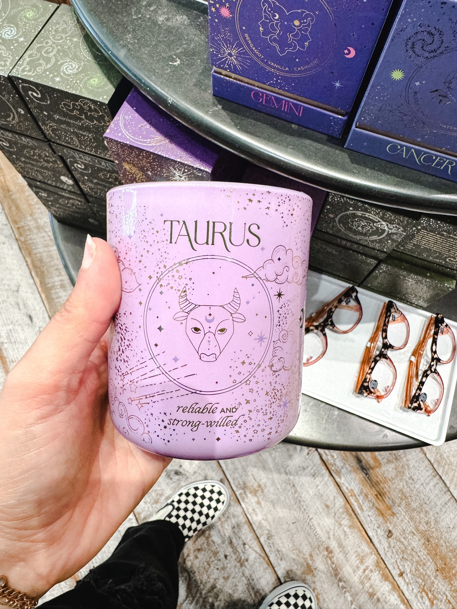 Zodiac candle at Anthropologie! This smelled so good and was a definite must have! 

Home decor
Home 
Taurus 

#LTKhome #LTKfindsunder100 #LTKfindsunder50