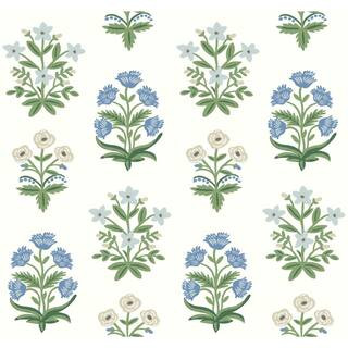 York Wallcoverings Mughal Rose Unpasted Wallpaper (Covers 60.75 sq. ft.) RP7347 - The Home Depot | The Home Depot