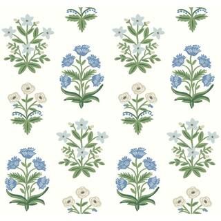 York Wallcoverings Mughal Rose Unpasted Wallpaper (Covers 60.75 sq. ft.) RP7347 - The Home Depot | The Home Depot