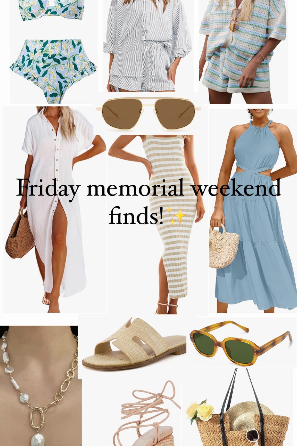 Memorial Day beach finds! Ranging from sundresses to swimmies to accessories and more 

#LTKswim #LTKSeasonal #LTKtravel