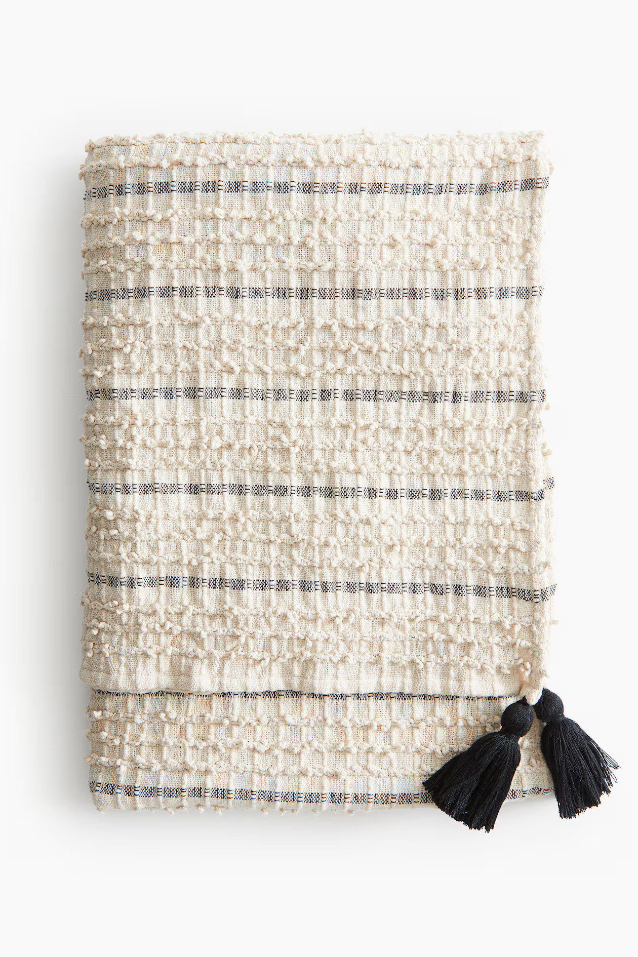 Cotton Throw with Tassels | H&M (US + CA)