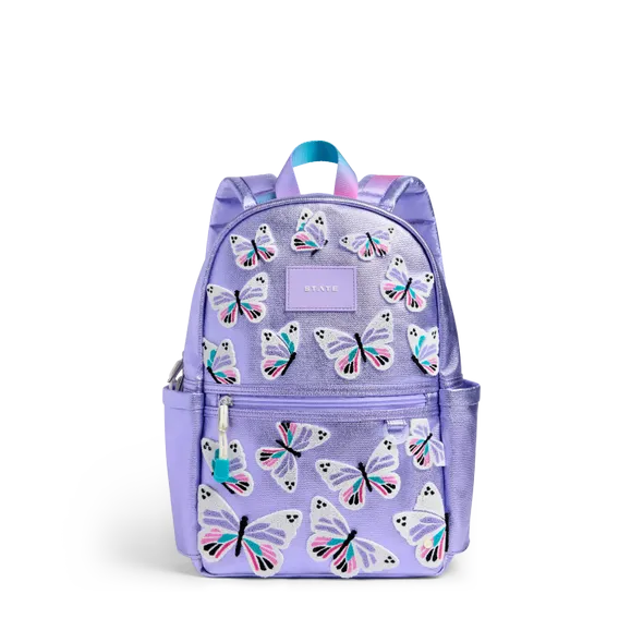 STATE Bags Kane Mini Backpack — Metallic 3D Butterfly product image from the verified GPgrows LTK collection