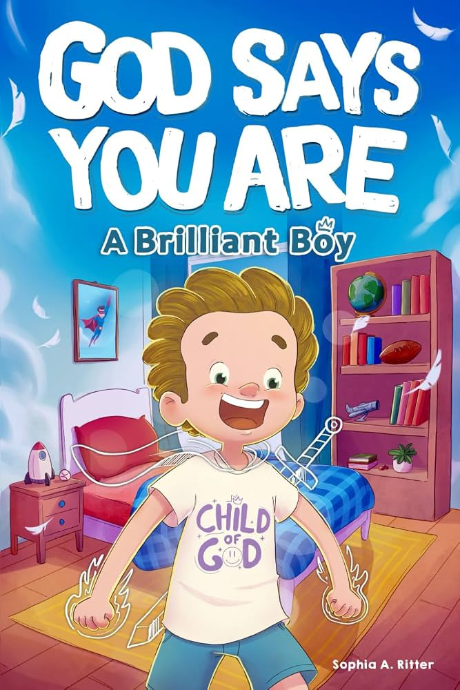 God Says You Are A Brilliant Boy: An Inspiring Christian Book for Kids to Boost Faith, Confidence... | Amazon (US)