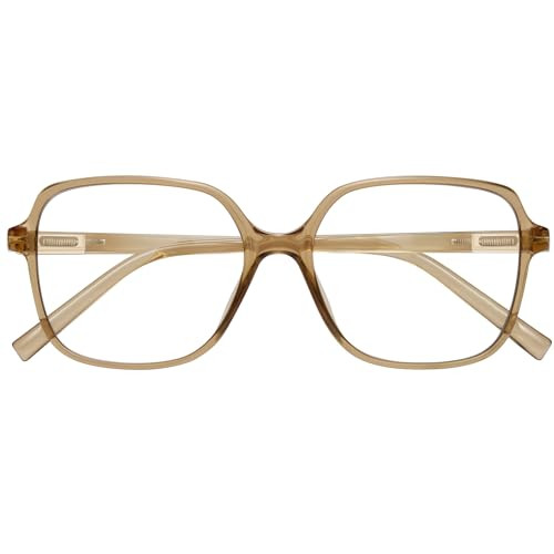 miyya Blue Light Blocking Glasses for Women, Blue Light Glasses for Women Oversized Fashion Glasses, Vintage Fake Glasses | Amazon (US)