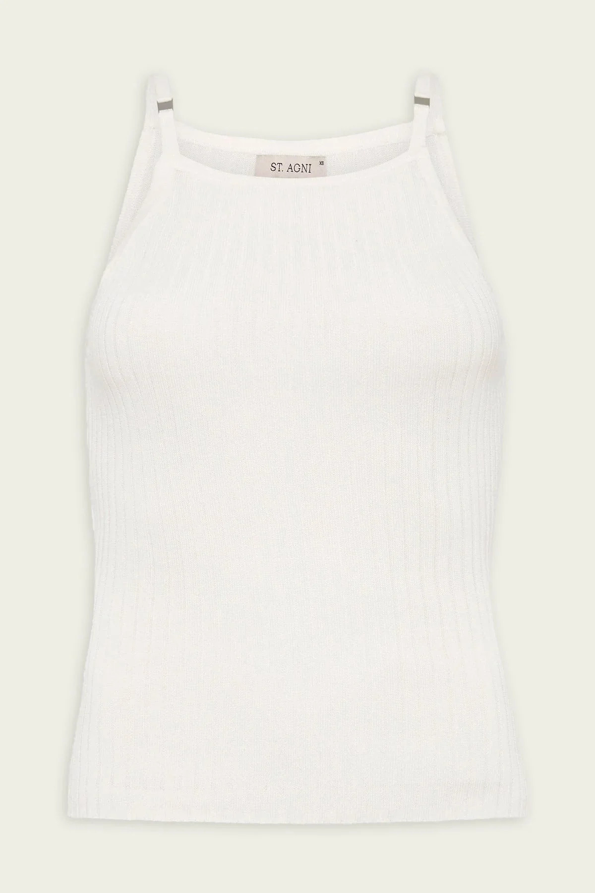 Square Tank in White - M | Shop Olivia