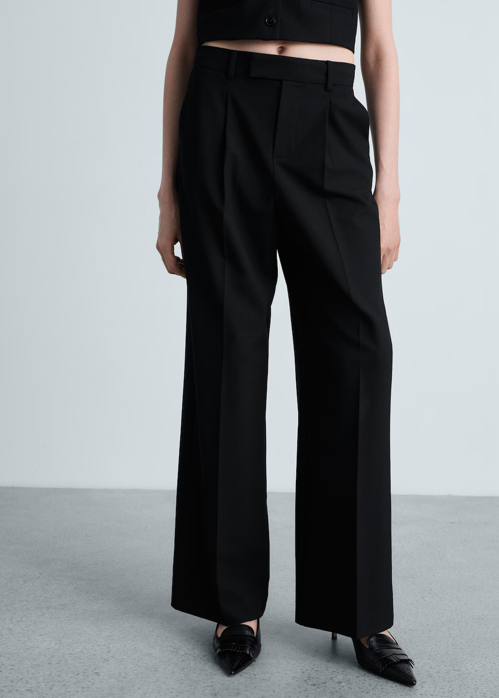 Straight suit trousers - Women | MANGO USA | Mango (US/MX/AU)
