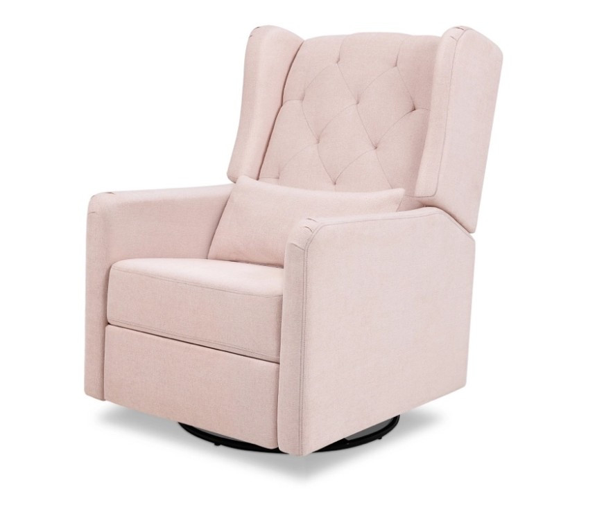 Everly recliner
Ashley recliner
Baby pink swivel recliner
Nursery recliner
Nursery rocker
Baby girl room
Nursery design 

#LTKBaby #LTKHome #LTKBump