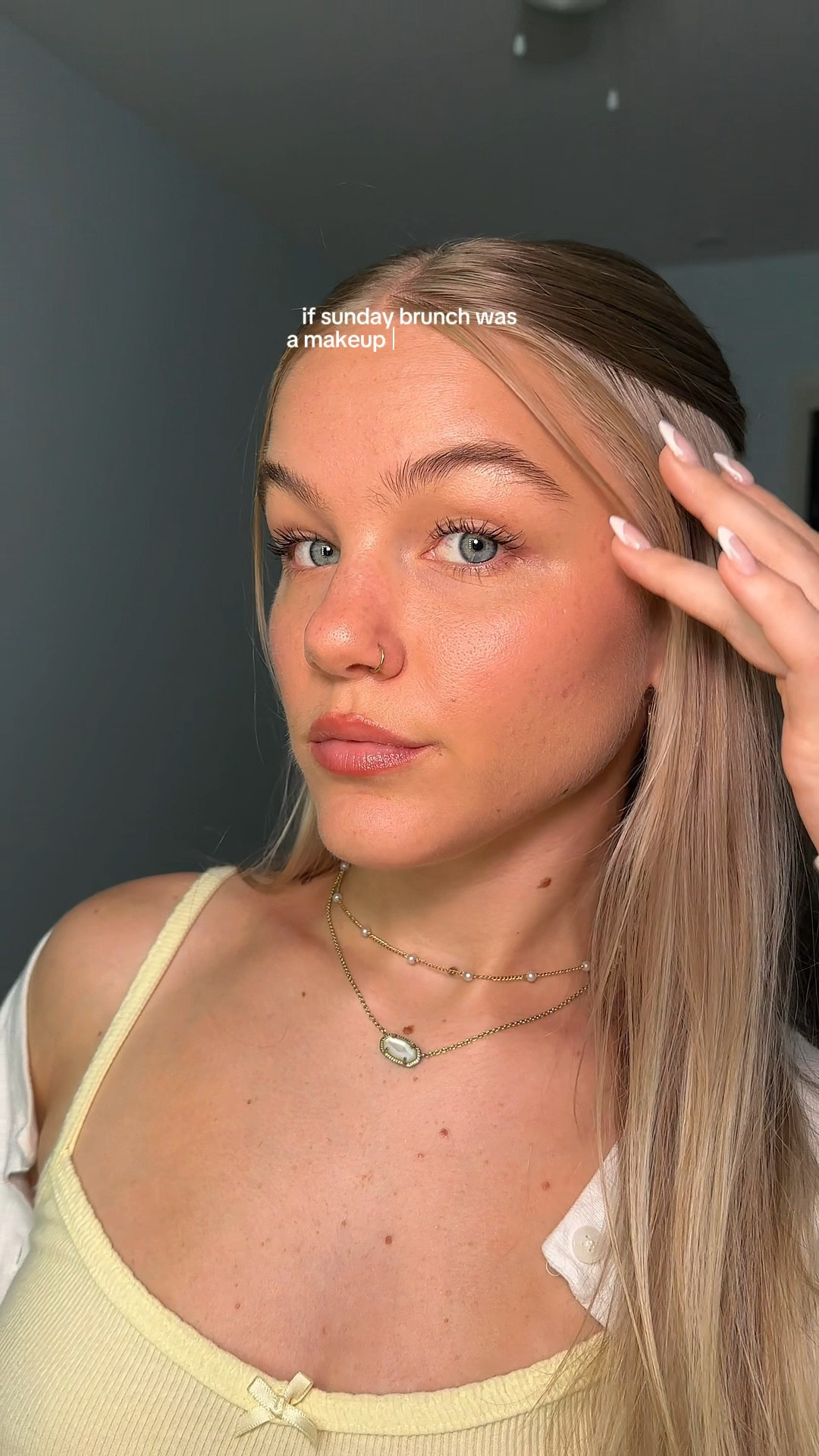 soft glam/clean girl makeup for sunday brunch 

#LTKFindsUnder50 #LTKBeauty #LTKSeasonal