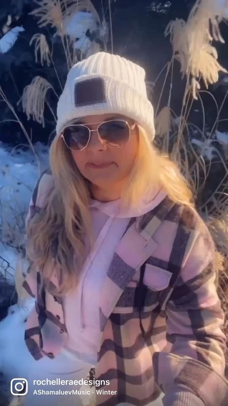 Pretty pink plaid Shacket winter style and sunnies 

#LTKhome #LTKGiftGuide #LTKSeasonal