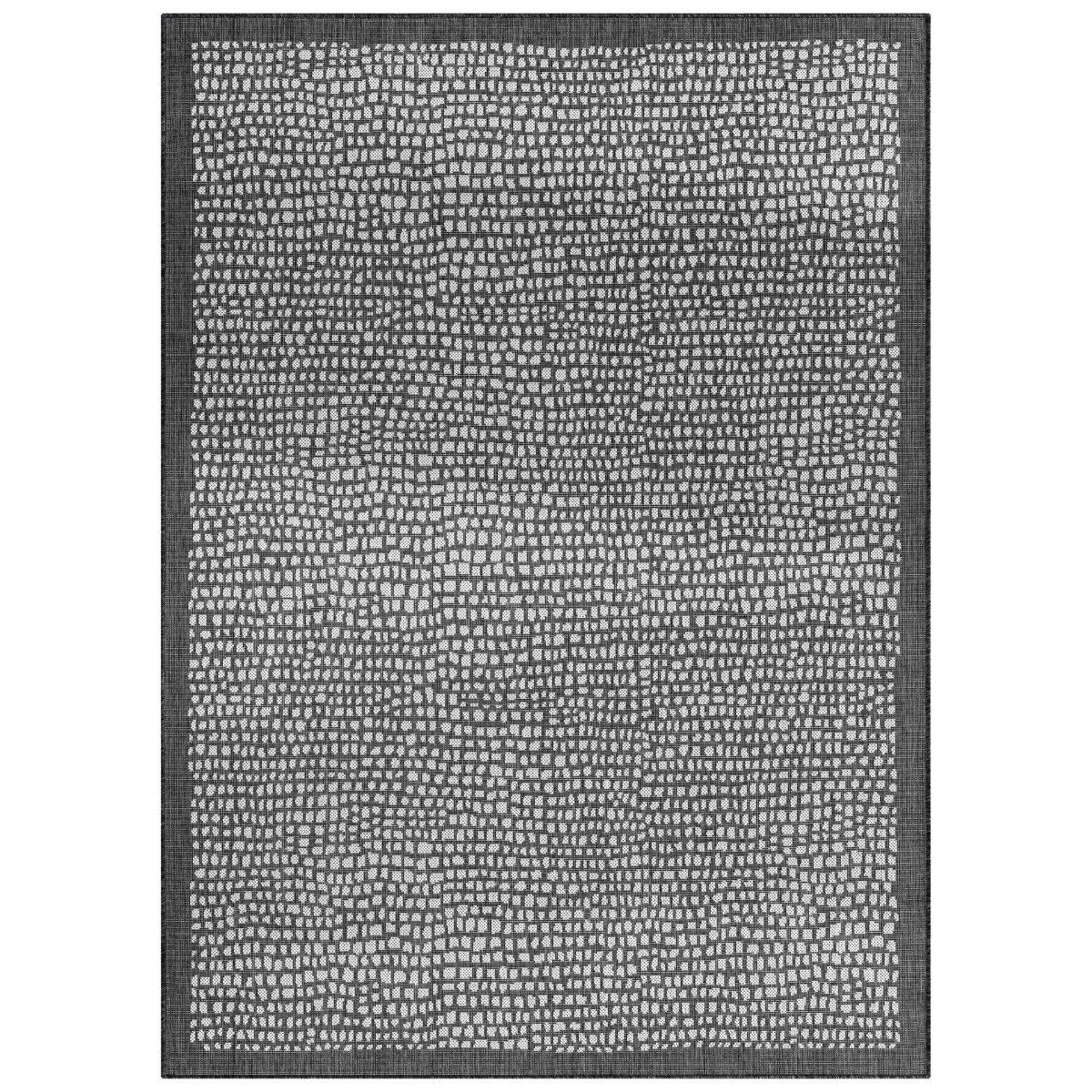 5'3" x 7'3" Marlin Indoor/Outdoor Rug Black - Tommy Bahama | Target