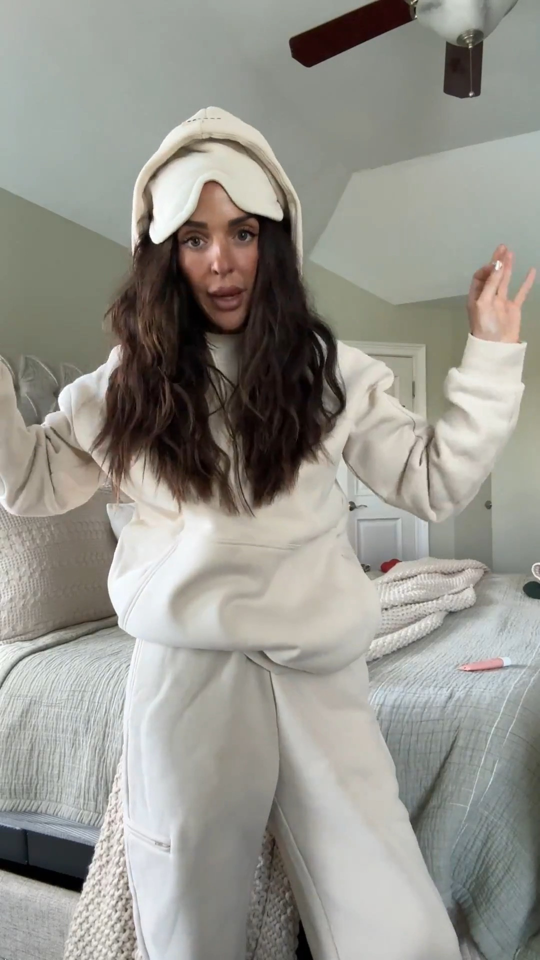 A hoodie that doubles as a sleep mask, has hidden pockets, and feels like a nap you never want to wake up from? Say less. 
The Airplane Mode Travel Hoodie by Comfrt 🫶

#LTKSeasonal #LTKTravel #LTKU