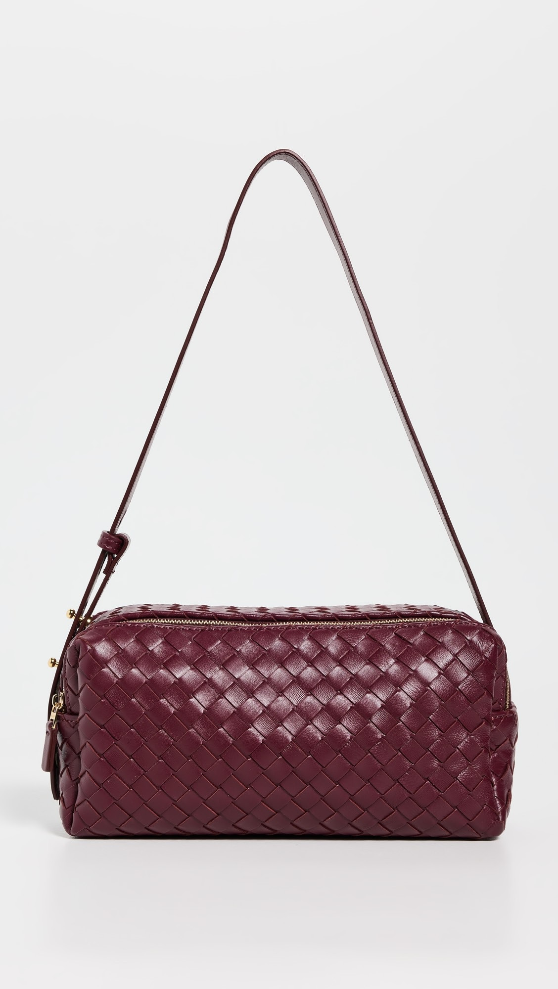 Trousse Woven Leather Shoulder Bag | Shopbop