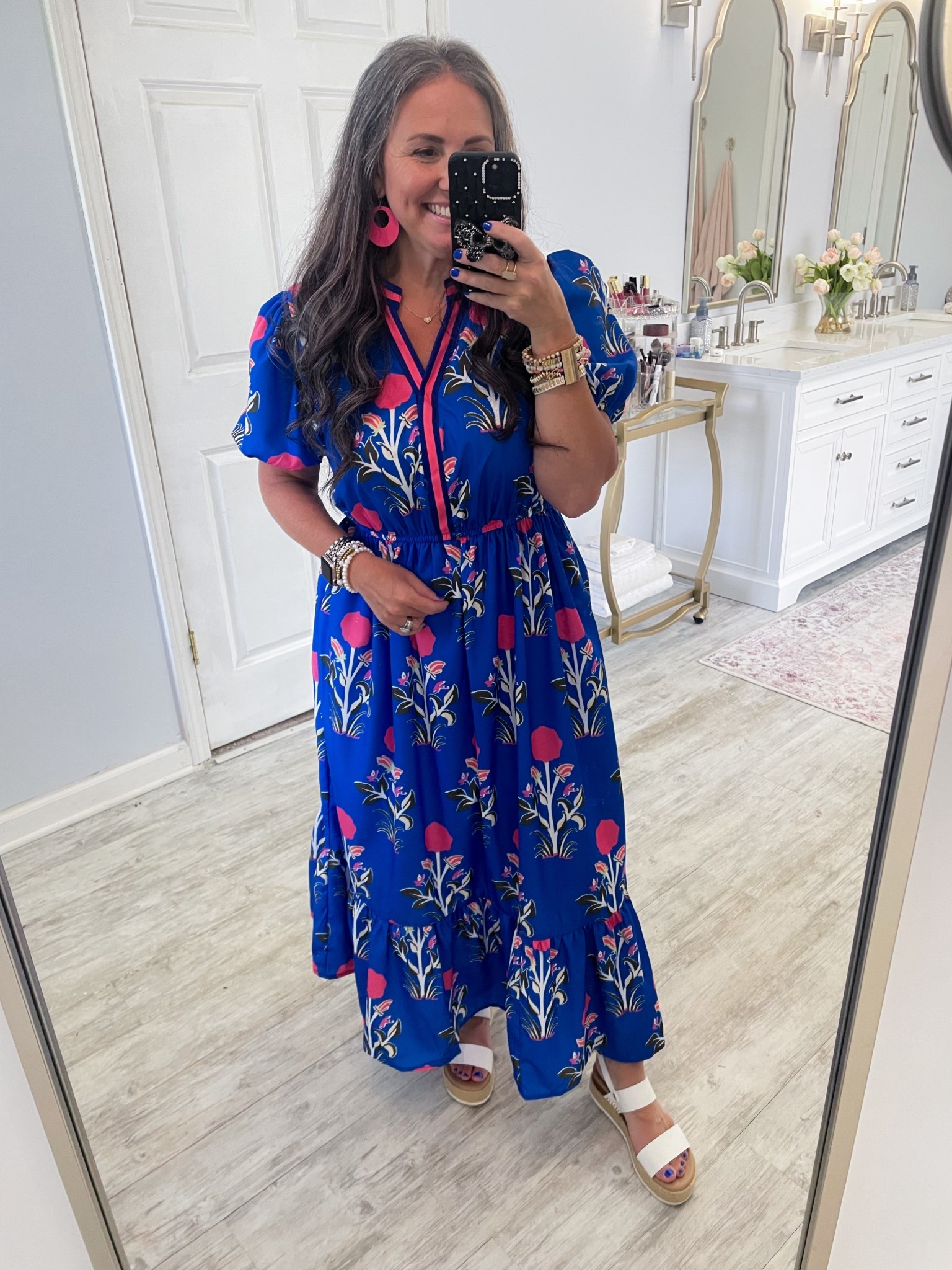 Love this dress that looks boutique without the price tag! Has pockets and is great quality fabric.

#LTKOver40 #LTKFindsUnder50 #LTKSummerEdit