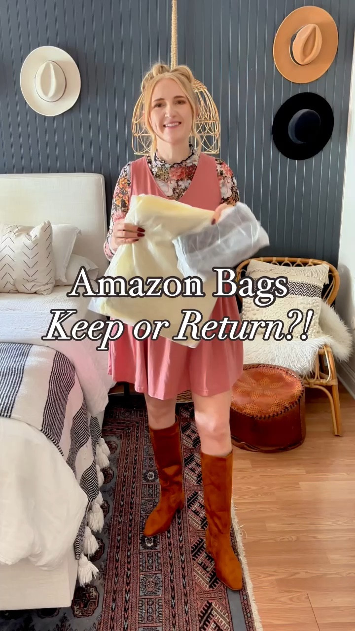 Amazon bag haul ✨ loved the checkered little shoulder bag and the last suede bucket bag! Both come in more colors and under $25!

Fall bags, fall style, fall fashion, suede bag, suede bucket bag, fall bag trends, fall purses, Amazon purses, Amazon bag haul, affordable purses, affordable fall purses 

#LTKFindsUnder50 #LTKFindsUnder100 #LTKStyleTip