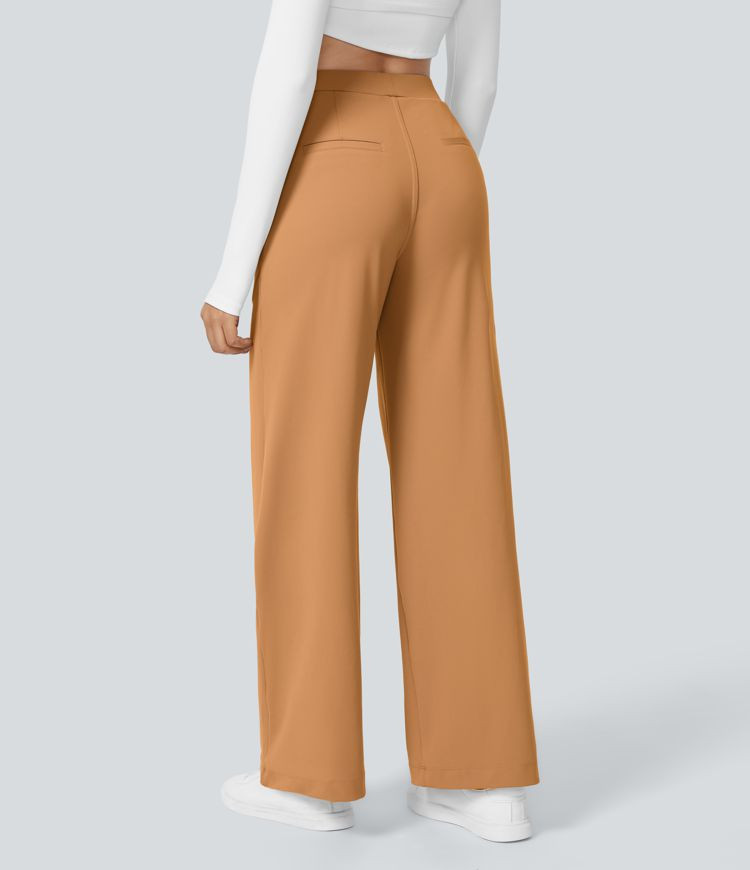 Halara Flex\u2122 DayStretch High Waisted Pocket Straight Leg Work Pants | Halara-AU