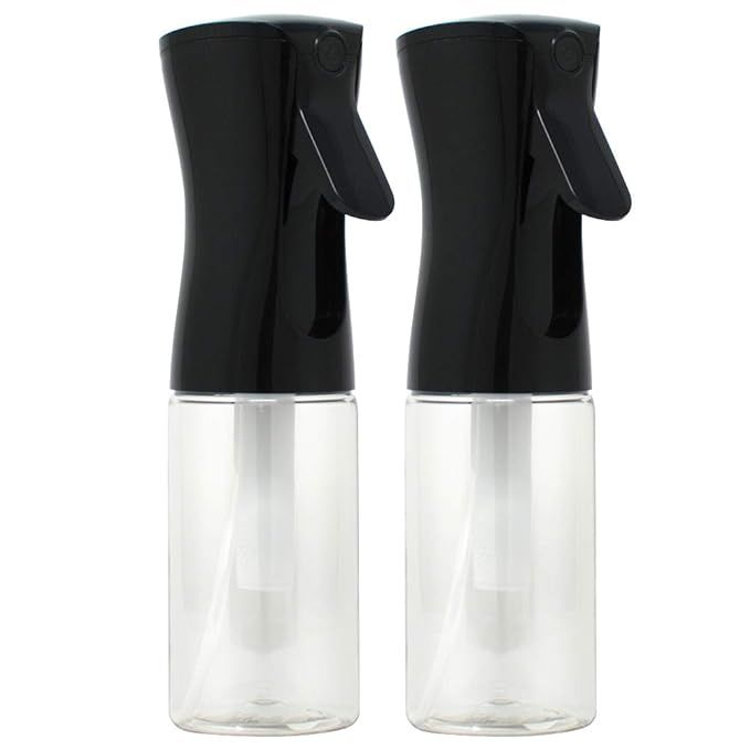 Flairosol Sprayer Continuous Hair Water Mister Spray Bottle (Black Head 2 x 5oz) | Amazon (US)