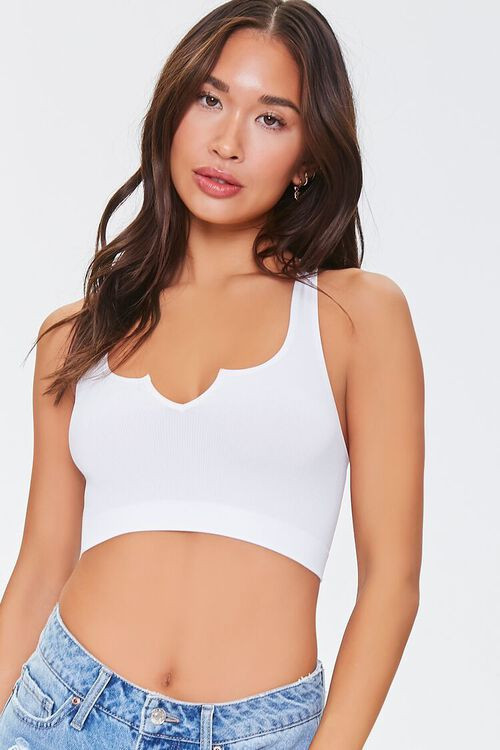 Split-Neck Racerback Bralette | Forever 21 (US)