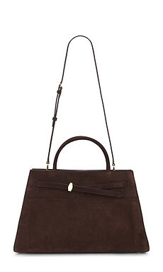Veronica Beard Large Suede Dash Bag in Espresso from Revolve.com | Revolve Clothing (Global)