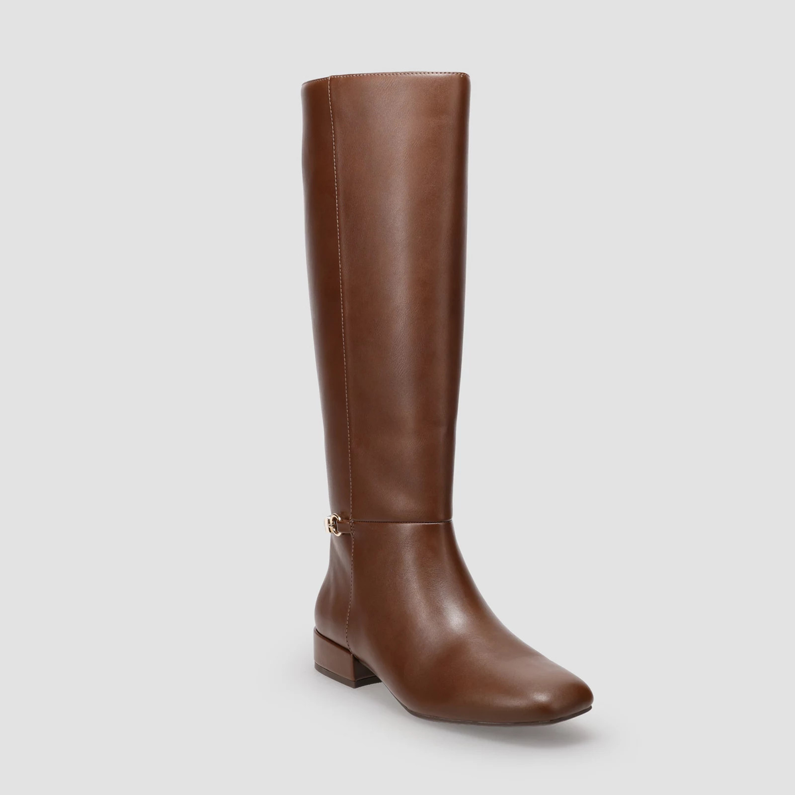 LC Lauren Conrad Hnrieta Women's Bit Detail Knee-High Riding Boots, Size: 7, Red | Kohl's