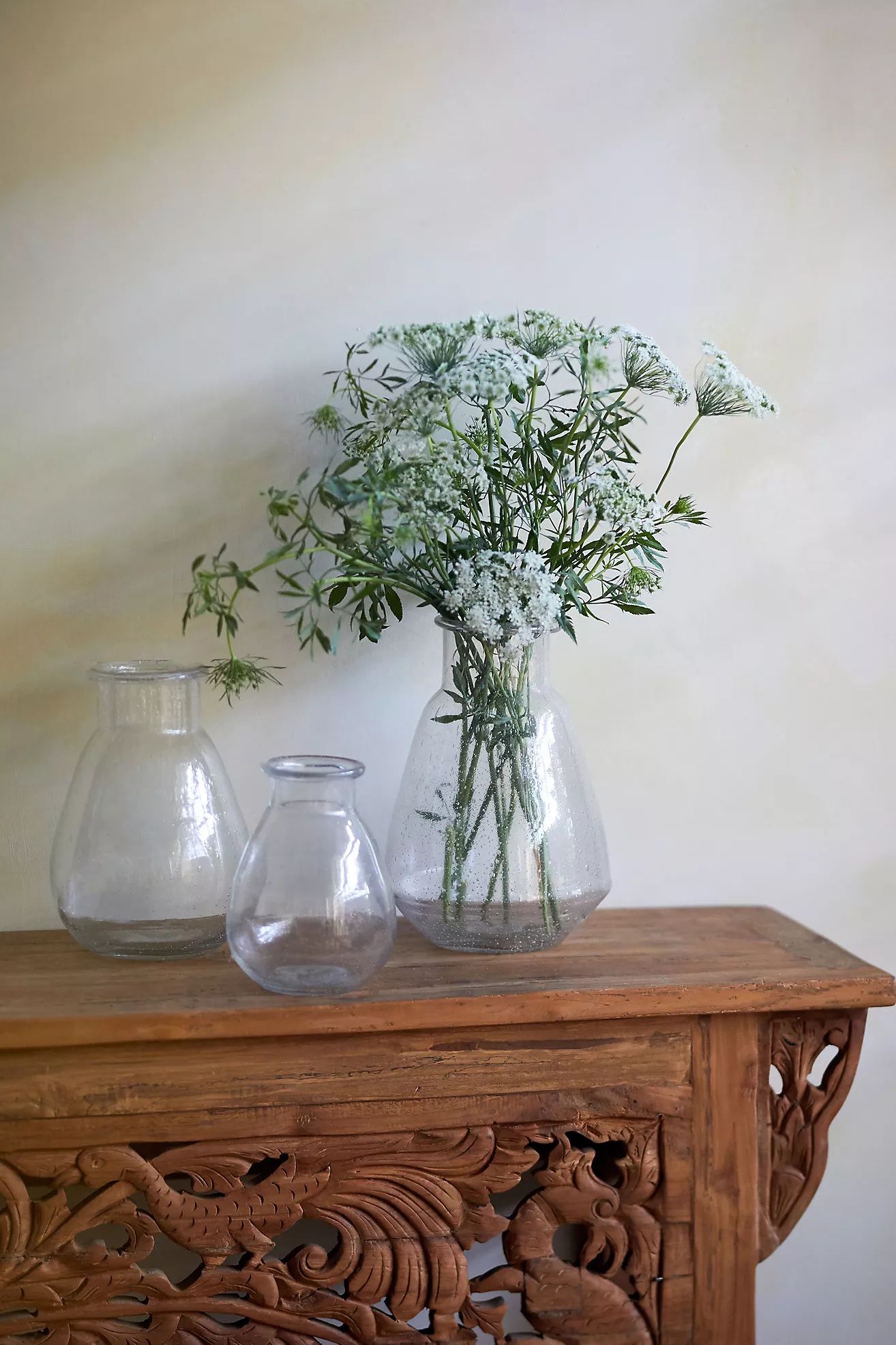 Flower Shop Bubble Glass Vase | Anthropologie (US)