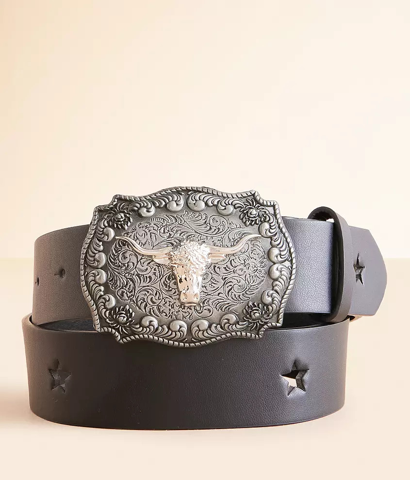 Steer Head Buckle Belt | Buckle
