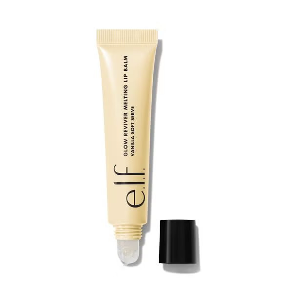 e.l.f. Cosmetics Glow Reviver Melting Lip Balm In Vanilla Soft Serve - Vegan and Cruelty-Free Makeup | e.l.f. cosmetics (US)