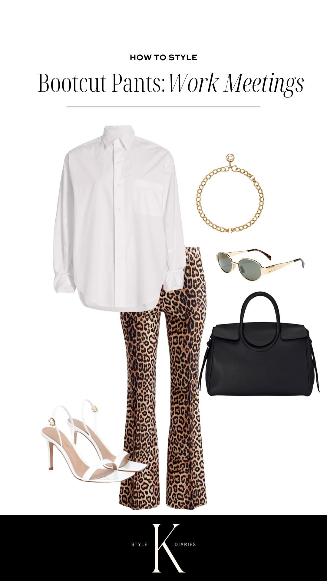 Your boss is calling, and she’s here to tell you that you look chic! 🤎 Show up to the office in this classy combo and you’re sure to make a memorable statement. These pants might be bold and fun, but they can be toned down with classic staples (like this white button up.) I love that you could easily wear this as a work outfit but it would also transition well into a dinner or date night look. This little gold bracelet is currently on my radar — so versatile! The Bloomingdale’s Friends & Family sale is currently happening so snag these picks while they’re on sale! 

#LTKStyleTip #LTKSaleAlert #LTKWorkwear