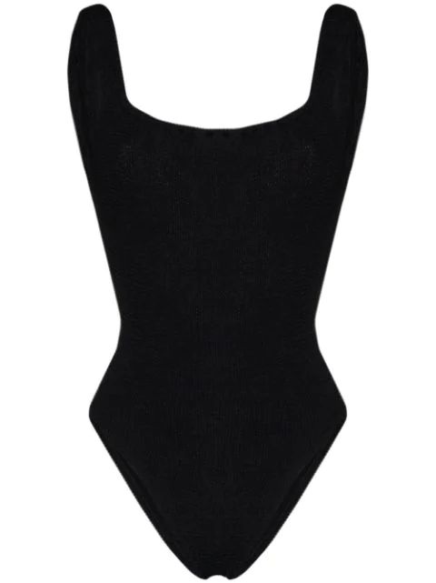 square neck swimsuit | Farfetch (UK)