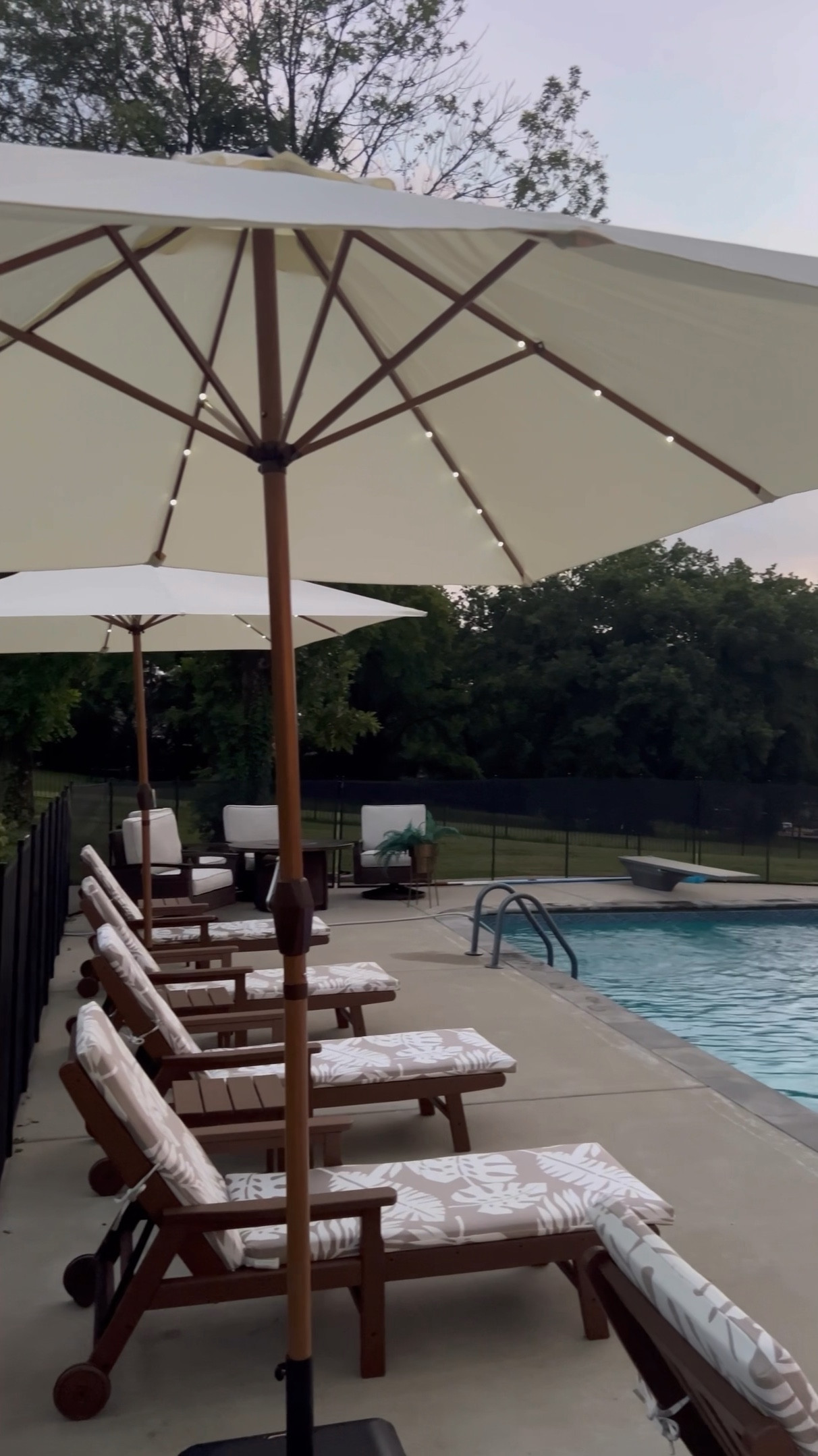 New! Solar powered market umbrellas with built in lights from best choice products! Concrete umbrella bases stands with wheels fire table set pool and patio furniture summer faves outdoor chaise lounge chairs 

#LTKVideo #LTKStyleTip #LTKHome