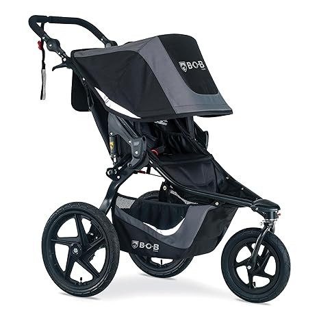 BOB Gear Revolution Flex 3.0 Jogging Stroller, Graphite Black | Amazon (US)