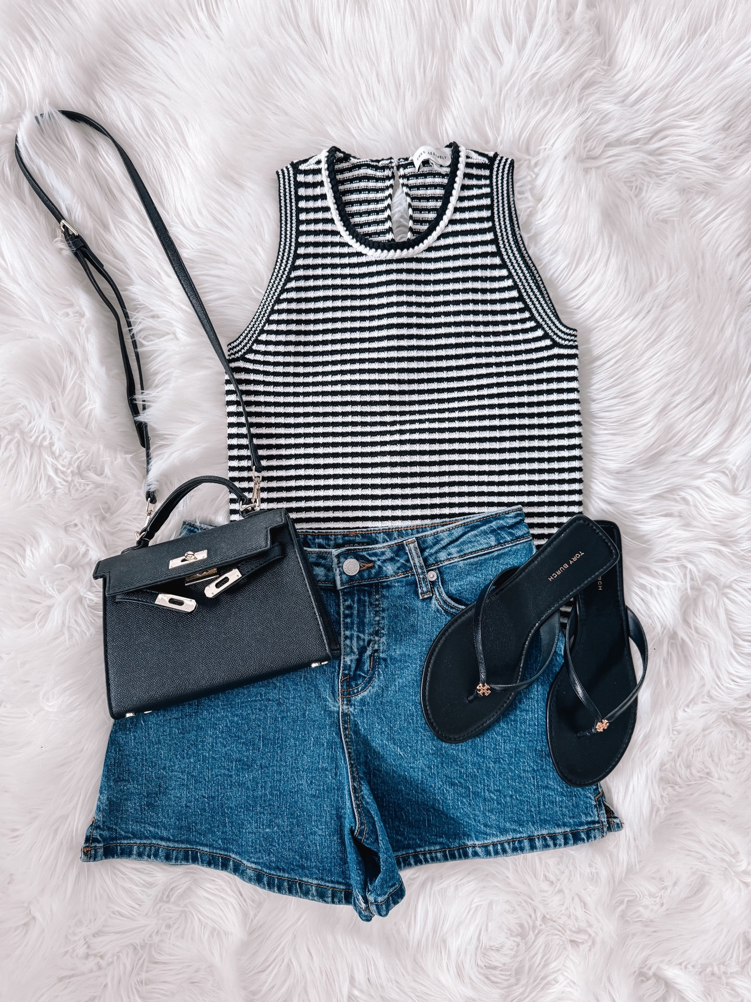 $16 target denim shorts and my favorite new sweater tank from Walmart 

Follow my shop @mrscasual on the @shop.LTK app to shop this post and get my exclusive app-only content!

#LTKStyleTip #LTKSeasonal #LTKFindsUnder50