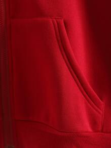 Solid Zip Up Drawstring Thermal Lined Hoodie SKU: sw2111017858811114(1000+ Reviews)$10.99$10.44Jo... | SHEIN