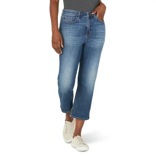 Lee Women's Straight Leg Cropped Jean | Walmart (US)