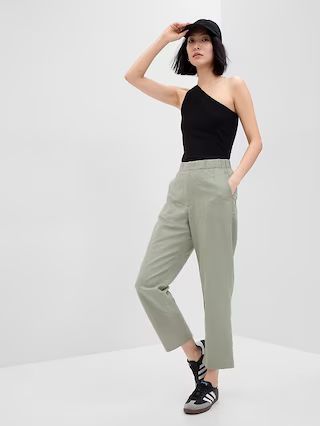 Linen-Cotton Pull-On Pants | Gap (US)