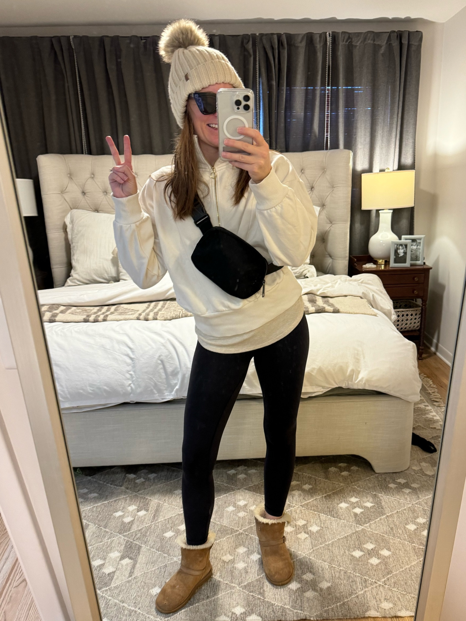 Cold day for // winter capsule // Uggs // sweatshirt // bumbag // winter outfit // errands outfit 

#LTKSeasonal #LTKstyletip