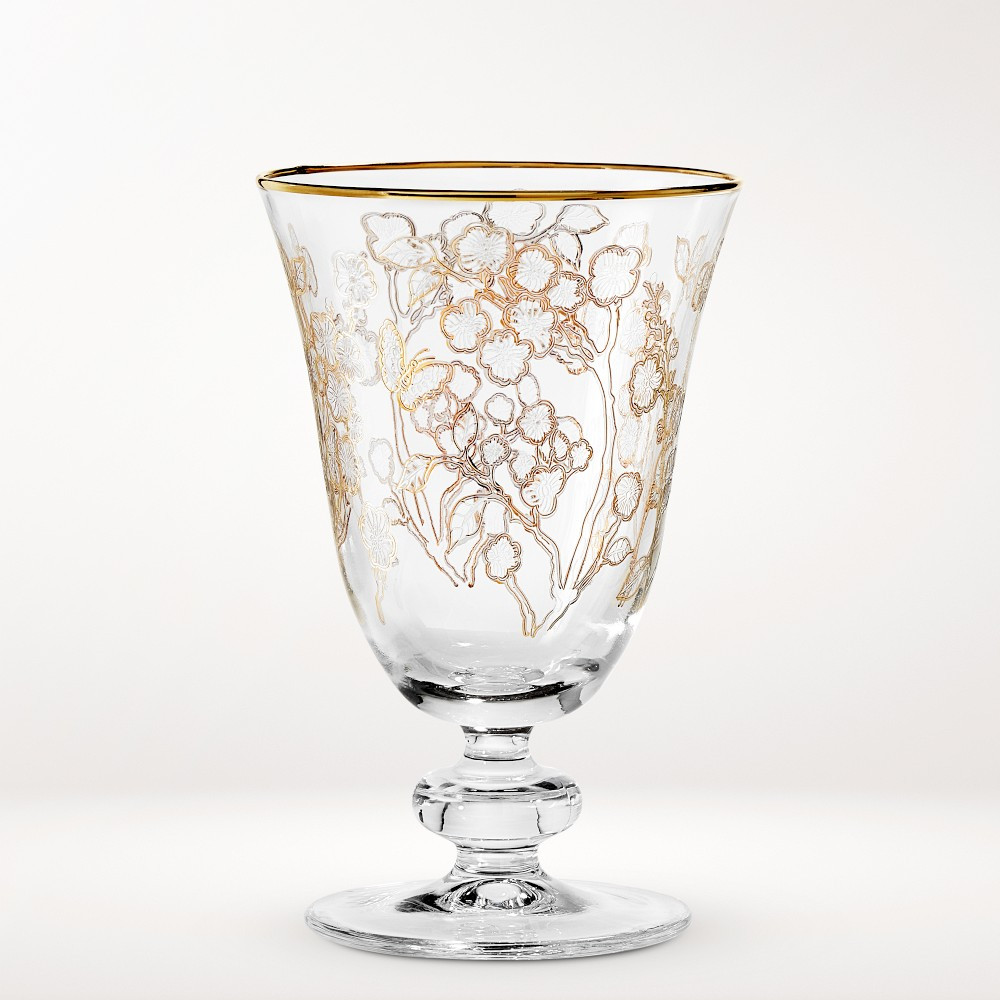 Cherry Blossom Goblets, 9-oz | Williams-Sonoma