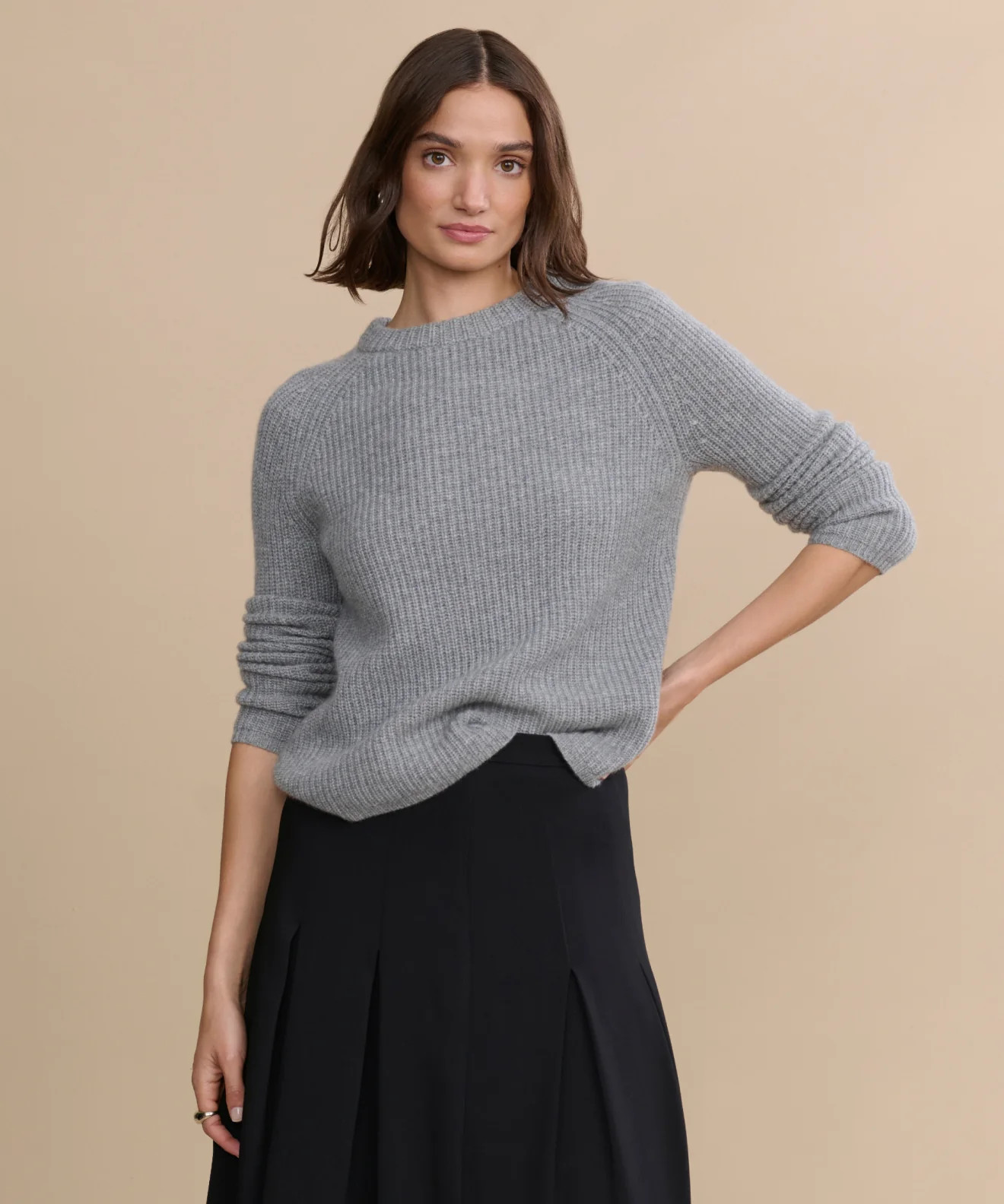 Cashmere Fisherman Sweater | Jenni Kayne