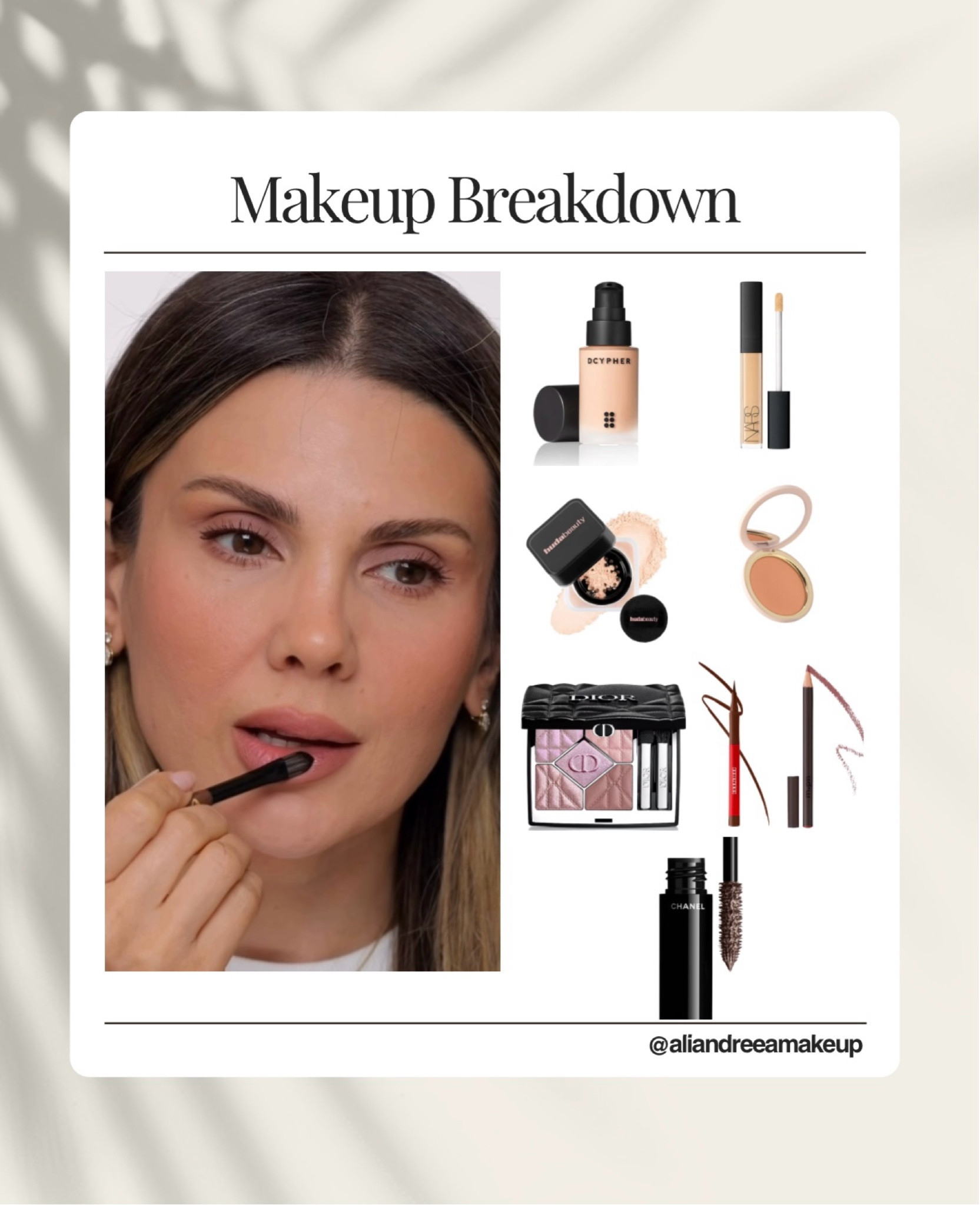 Makeup Products Used  

#LTKActive #LTKU #LTKBeauty