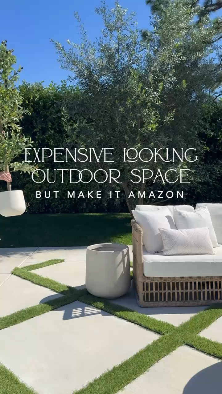 Beautiful outdoor faux plants that look designer! 🌿 I love that these come already potted in a pretty pot, but I put mine in these larger planters. The large pot is the 15" size.

#LTKSeasonal #LTKvlog #LTKHome